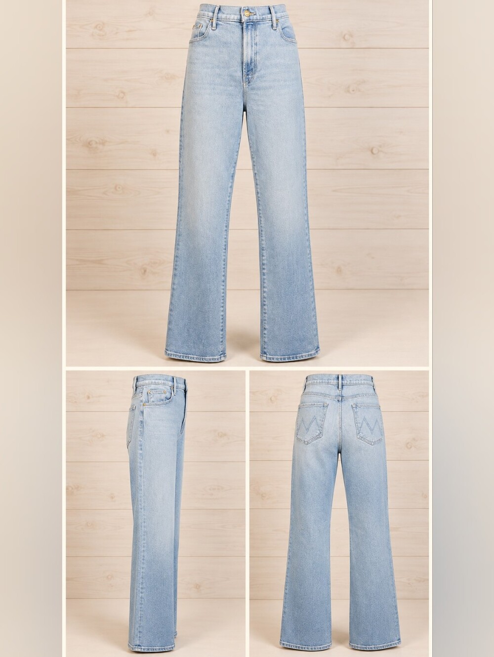 MOTHER The Insider Sneak High Rise Bootcut Jeans Size 33 Lost Art